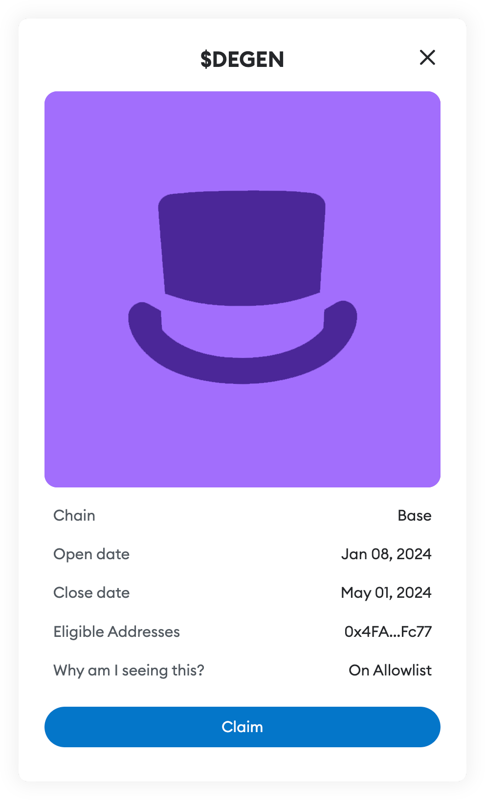 MetaMask Portfolio eligible airdrop
details