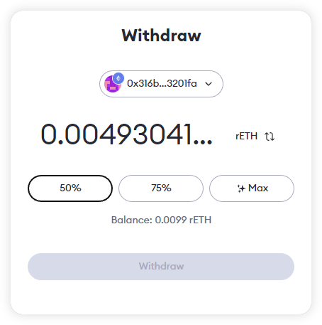 MetaMask staking