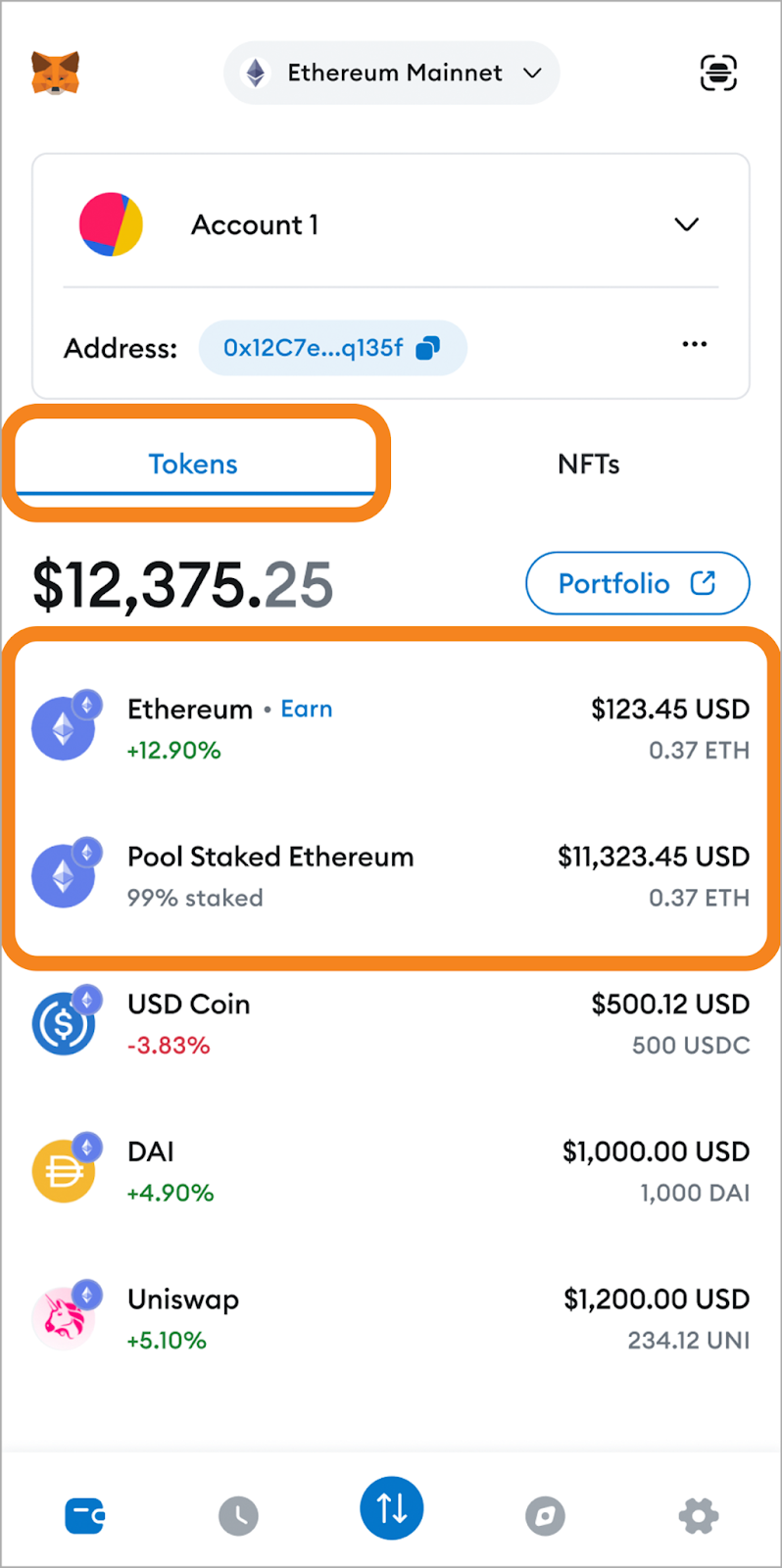MetaMask Mobile Claim
Token