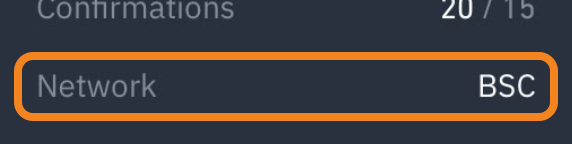 Binance network
