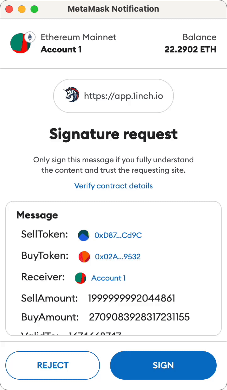 MetaMask Metatransaction