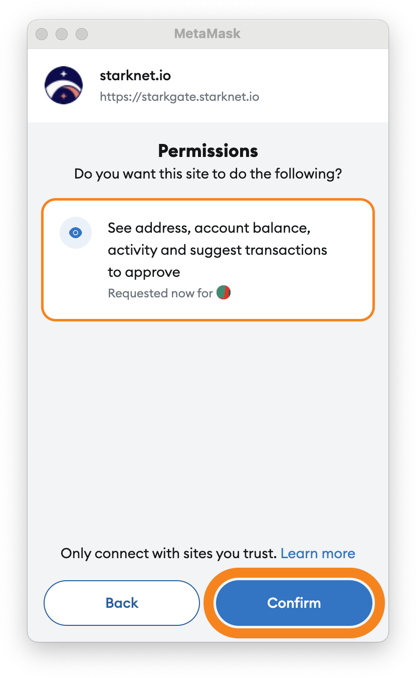 Review permissions