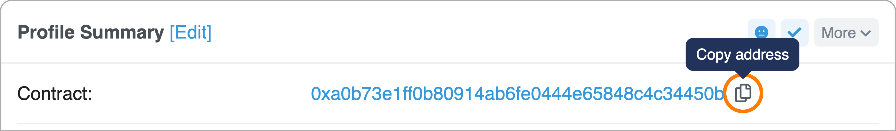Find contract address block explorer
desktop