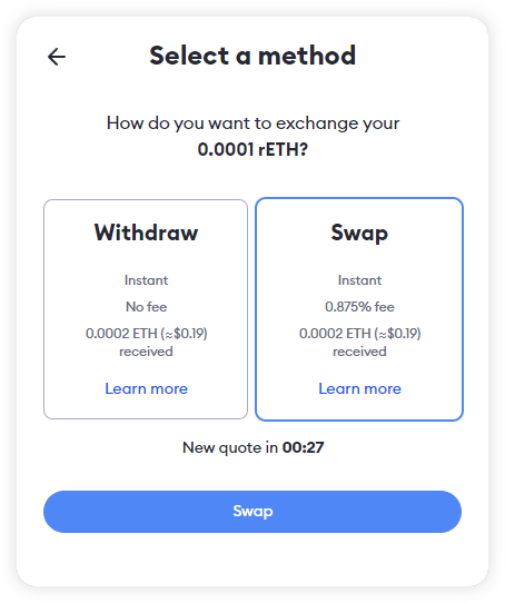 MetaMask staking
